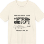 Operation Praying Mantis Premium Tee - Natural front