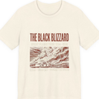 Black Blizzard Dust Tour Premium Tee - Natural front