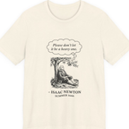 Newton Gravity Anxiety Premium Tee - Natural front