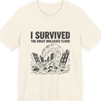 Great Molasses Flood Premium Tee - Natural front