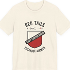 Red Tails 332Nd Fighter Group Premium Tee - Natural front