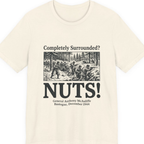 Bastogne Nuts Defiance Premium Tee - Natural front