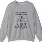 San Jacinto Eighteen Minutes Sweatshirt - Sport Grey front