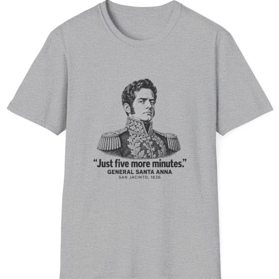 Santa Anna Five More Minutes T-Shirt - Sport Grey front