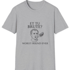 Et Tu Brute T-Shirt - Sport Grey front