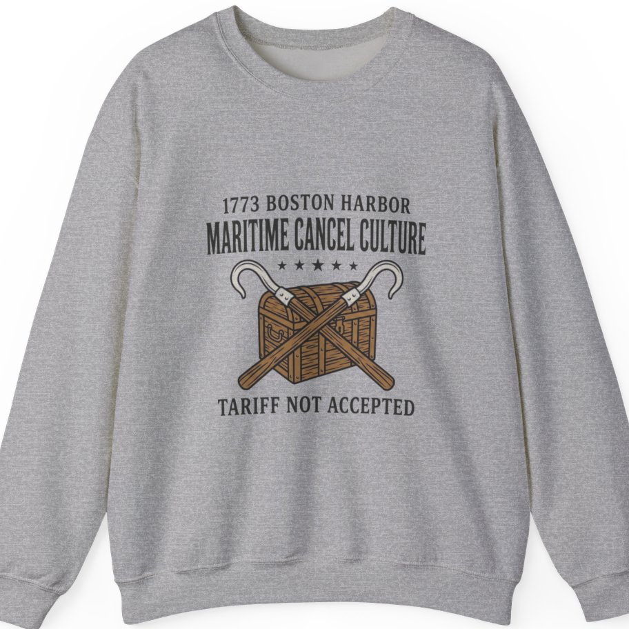 Maritime Cancel Culture Sweatshirt - Sport Grey front