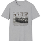 Spartan Phalanx Review T-Shirt - Sport Grey front