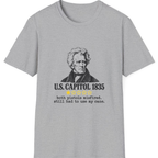 Capitol Cane Review T-Shirt - Sport Grey front