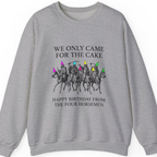 Four Horsemen Birthday Party Sweatshirt - Sport Grey front