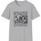 Hanging Gardens Landscaping T-Shirt - Sport Grey front
