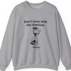 Time Travel Paradox Sweatshirt - Sport Grey front