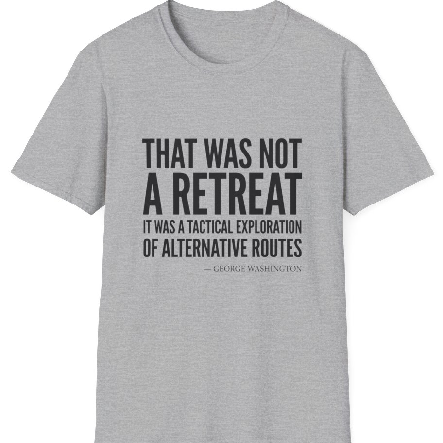Washington Strategic Relocation T-Shirt - Sport Grey front