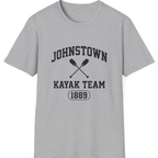 Johnstown Kayak Team T-Shirt - Sport Grey front
