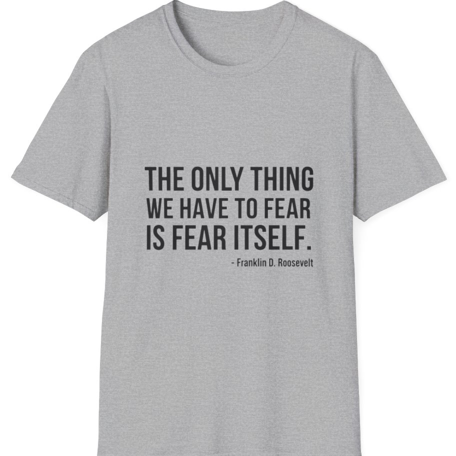The Only Thing We Have T-Shirt - Sport Grey front