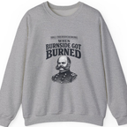 Fredericksburg Burnside Got Burned Vintage Sweatshirt - Sport Grey front