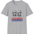 Jefferson Hancock Canceling The King T-Shirt - Sport Grey front