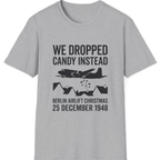 Berlin Candy Bombers Winter T-Shirt - Sport Grey front