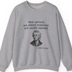Locke New Opinions T-Shirt - Sport Grey front