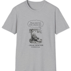 Newton Gravity Anxiety T-Shirt - Sport Grey front