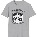 Cargo Camels WWII Usaaf Troop T-Shirt - Sport Grey front