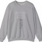 Ancient Rome Was Built On Sweatshirt - Sport Grey front