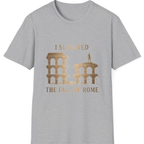 I Survived The Fall of T-Shirt - Sport Grey front