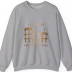 I Survived The Fall of Sweatshirt - Sport Grey front