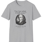 Woodrow Wilson Fourteen Points Procrastination T-Shirt - Sport Grey front