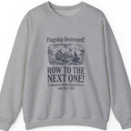 Row To The Next Ship Sweatshirt - Sport Grey front