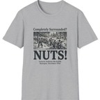 Bastogne Nuts Defiance T-Shirt - Sport Grey front