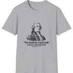 Burgoyne Quick Walk Saratoga T-Shirt - Sport Grey front