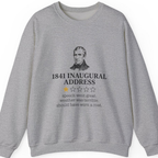 Inaugural Address Review Sweatshirt - Sport Grey front
