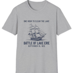 Battle of Lake Erie T-Shirt - Sport Grey front