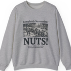 Bastogne Nuts Defiance Sweatshirt - Sport Grey front