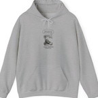 Newton Gravity Anxiety Hoodie - Sport Grey front