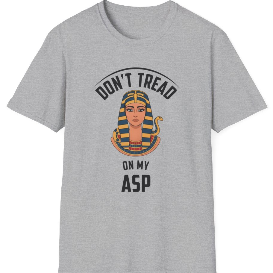Cleopatra Asp T-Shirt - Sport Grey front