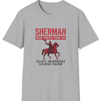Sherman Deep South Tour Vintage T-Shirt - Sport Grey front