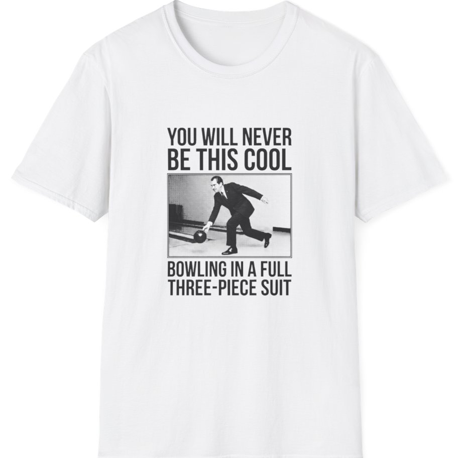 Nixon Suit Bowling Flex T-Shirt - White front