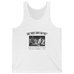 Spanish Armada Fire Ships Tank Top - White front