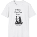 Cogito Ergo Sum T-Shirt - White front