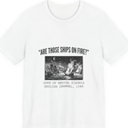 Spanish Armada Fire Ships Premium Tee - White front