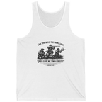 Continental Militia Two Fires Cowpens Tank Top - White front