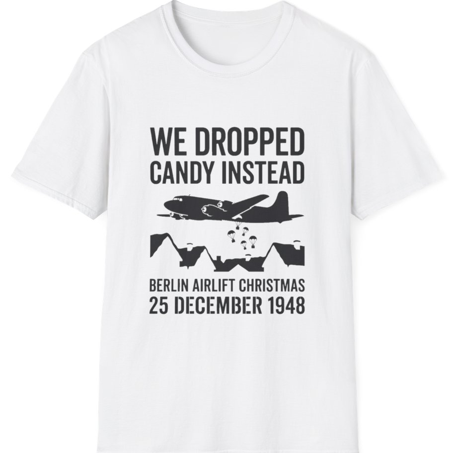 Berlin Candy Bombers Winter T-Shirt - White front