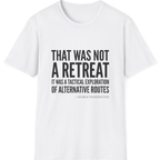 Washington Strategic Relocation T-Shirt - White front