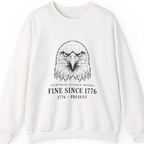 Stressed Eagle Fine Since T-Shirt - White front