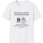 Franklin Arctic Expedition Escape Room T-Shirt - White front