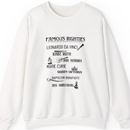 Famous Righties Sweatshirt - White front