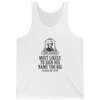 John Hancock Signature Superlative Tank Top - White front