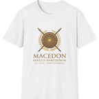 Macedonian Empire Crest T-Shirt - White front