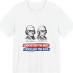 Jefferson Hancock Canceling The King Premium Tee - White front